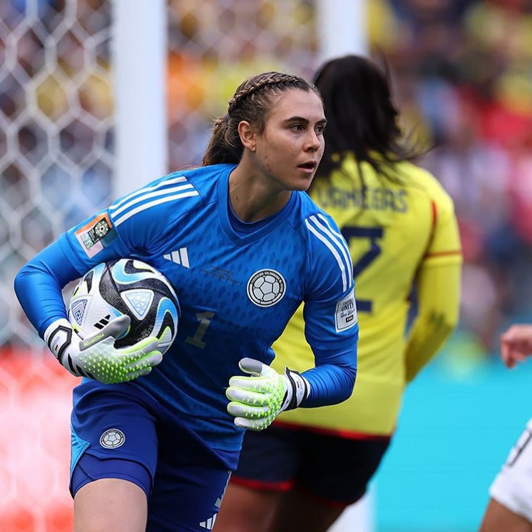 Catalina Pérez con la Selección Colombia